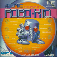 Atomic Robo-kid Special JP PC Engine JP box art